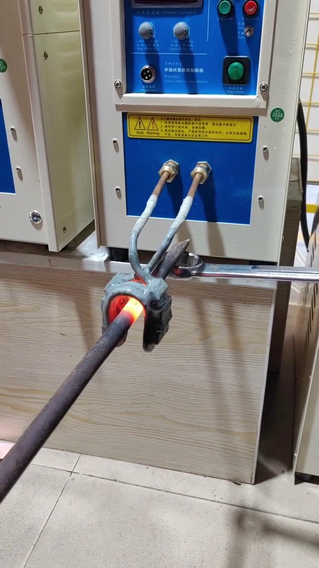 高频HULUWA葫芦娃下载入口安卓加热设备 钢筋加热弯曲 高频加热机