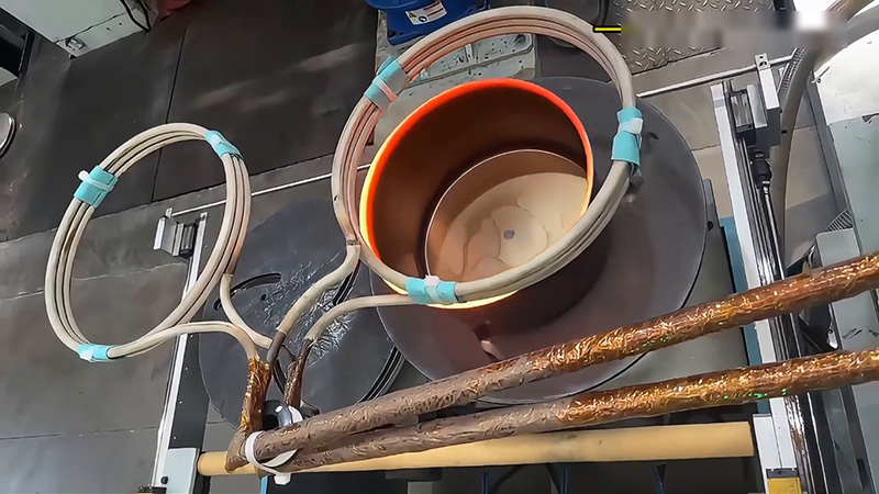 钢板支撑架提质关键：海瑞拓超高频淬火机的薄边热处理之道(图3)