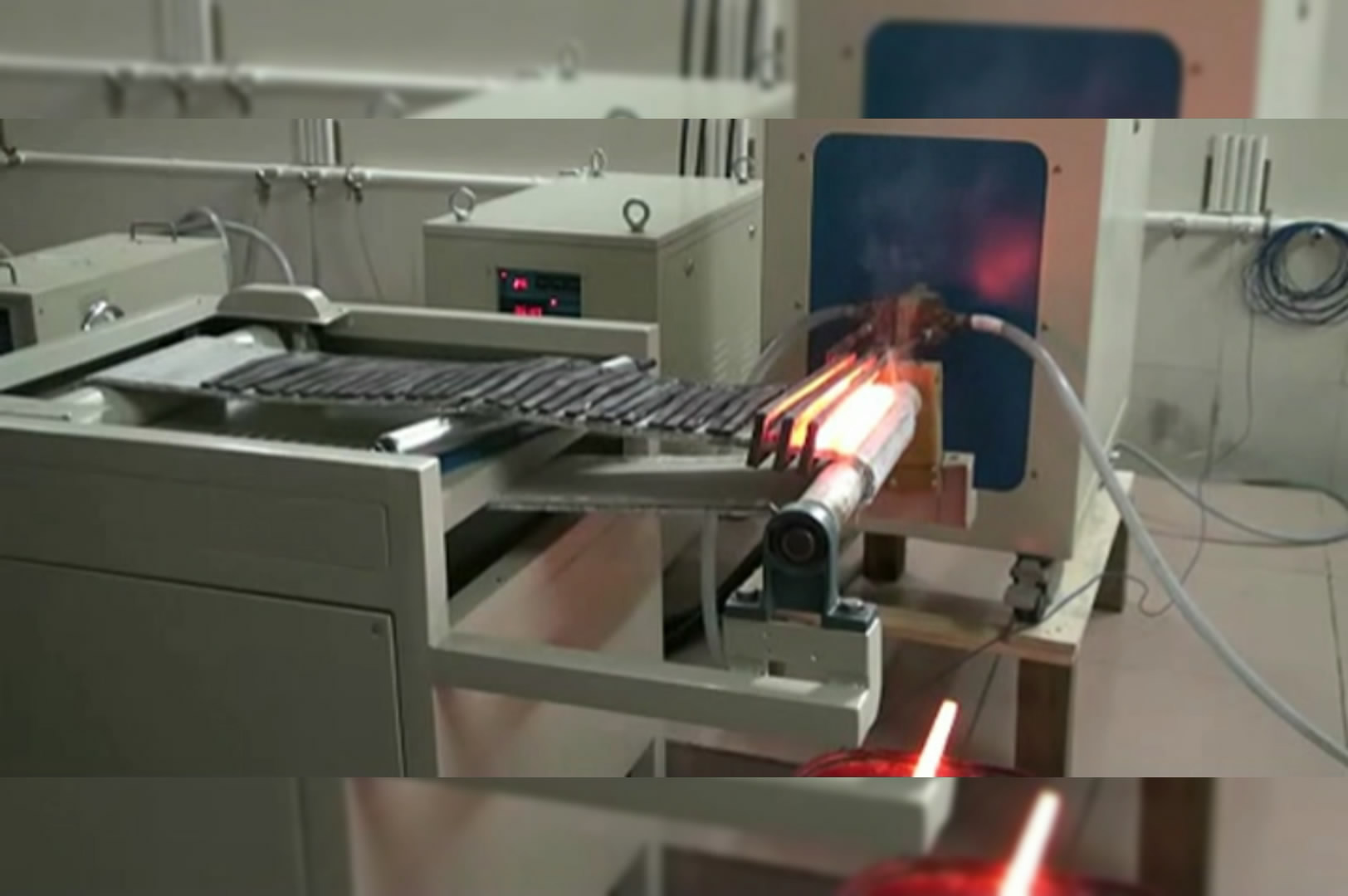 超音频HULUWA葫芦娃下载入口安卓加热设备对棒料连续加热退火视频