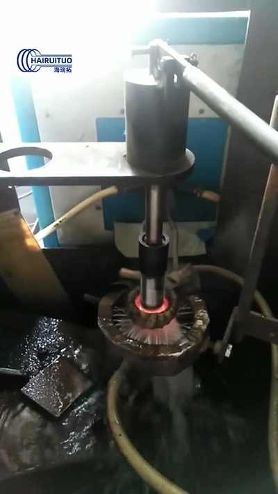 高频淬火机床对轴类自动化淬火 