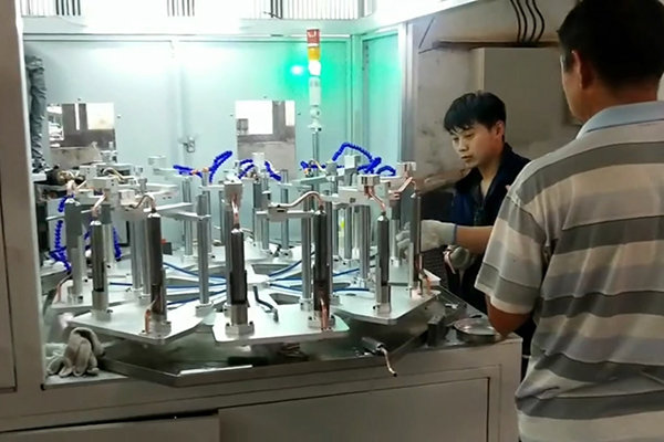 多工位高频钎焊机，自动化铜管焊接设备