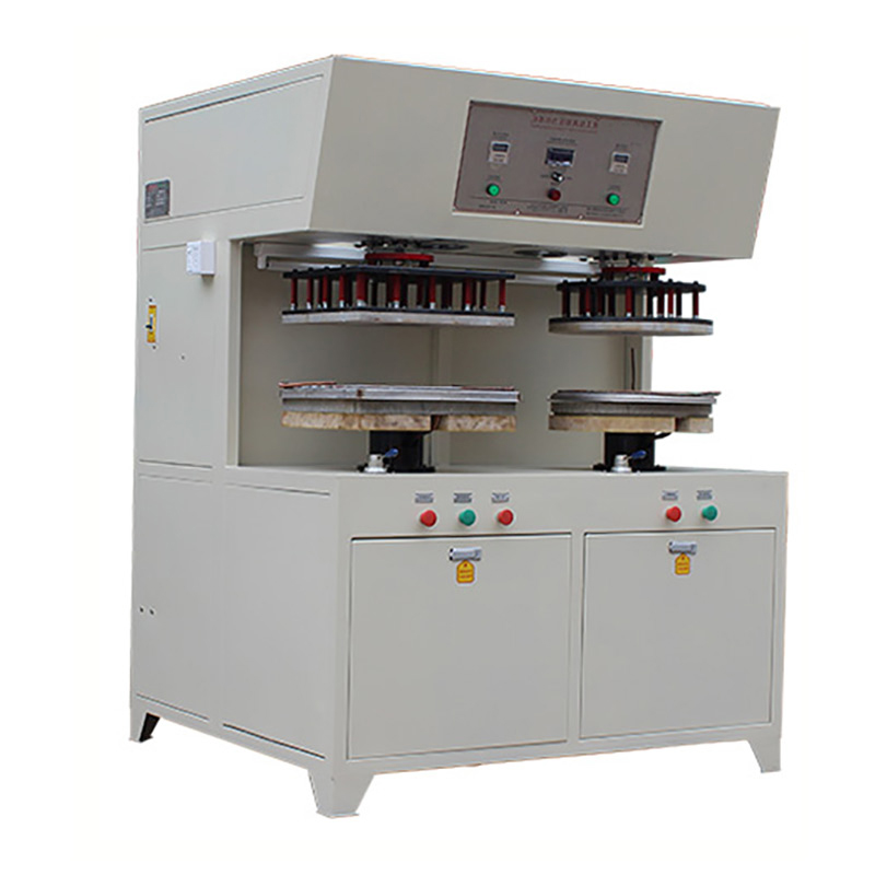 双工位高频压力焊接设备 复底高频钎焊机(图1) 双工位高频压力焊接设备 复底高频钎焊机(图1)