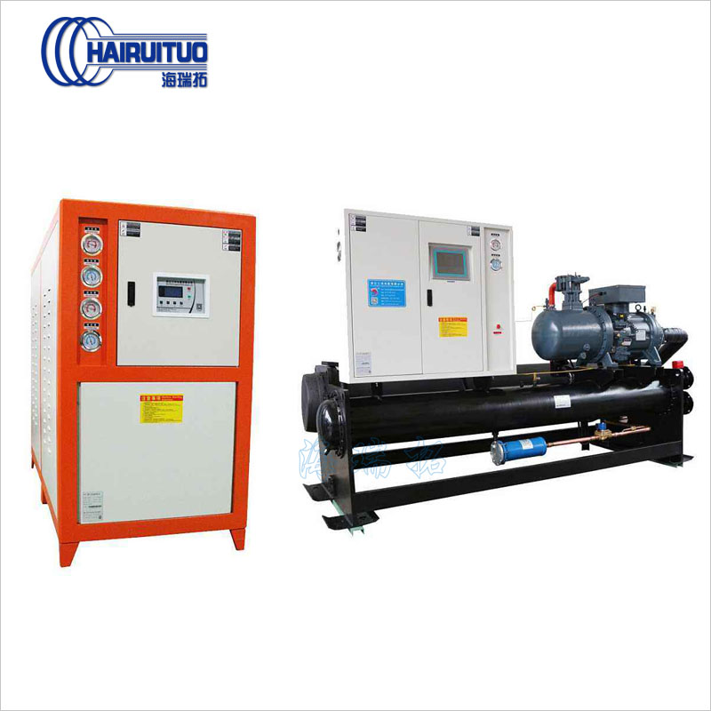 新型风冷工业冷水机，水冷设备 HULUWA葫芦娃下载入口安卓式冷水机组，HULUWA葫芦娃下载入口安卓加热机冷却系统(图4)